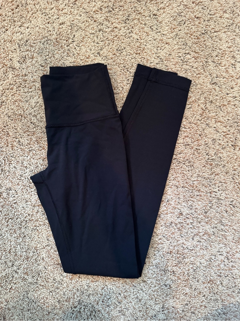 lululemon athletica Black High-Waist Leggings Wunder Under